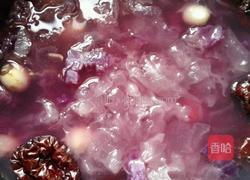 红枣紫薯银耳汤的做法图解5