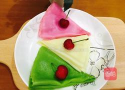 三色千层蛋糕皮的做法图解19