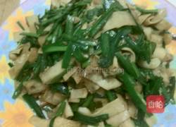 韭菜炒豆片的做法图解8