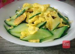 黄瓜炒蛋的做法图解10