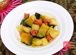 土豆烧南瓜的做法图解5