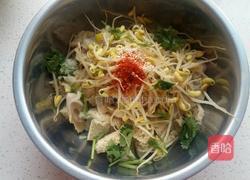 大豆芽调面筋的做法图解4