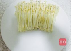 肉末双菇的做法图解2