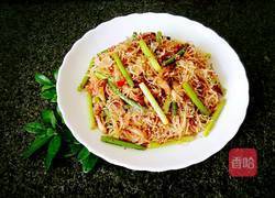 炒米粉的做法图解4