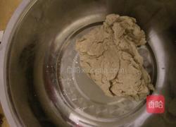 无油减肥全麦果仁面包的做法图解3
