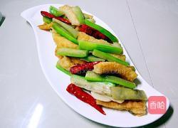 油条烩丝瓜的做法图解13