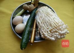 金针菇蛋花汤的做法图解1