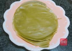抹茶榴莲千层蛋糕的做法图解12