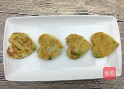 五彩蔬菜豆渣饼的做法图解8