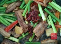 蒜苔回锅肉的做法图解8