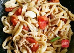 手工番茄拌面的做法图解9