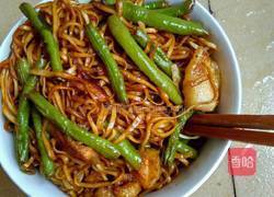 豆角卤面的做法图解8