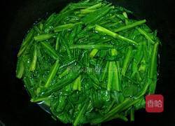 蒜香苦麦菜的做法图解4