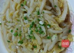 炒娃娃菜的做法图解3