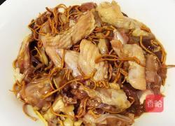 虫草花蒸鸡的做法图解3