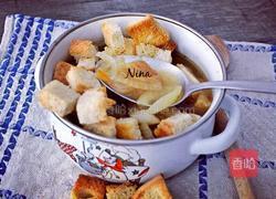 香烤法棍面包粒的做法图解5