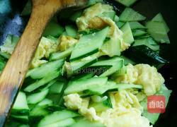 黄瓜炒鸡蛋的做法图解7