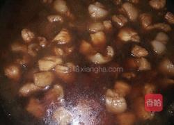 红烧肉烧茄子豆皮的做法图解4