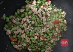 毛豆炒肉末的做法图解11