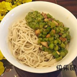 肉丁豆角打卤面的做法[图]