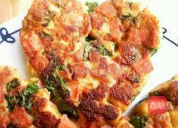 吐司火腿爱心饼的做法图解5