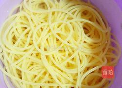 烟肉炒意面的做法图解5