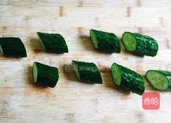 黄瓜炒蛋的做法图解1