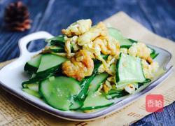 黄瓜炒蛋的做法图解11