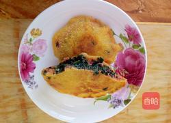 蒜香苋菜玉米饼的做法图解13