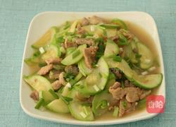 西葫芦炒肉片的做法图解5