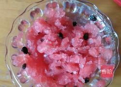 简易版西瓜刨冰的做法图解6