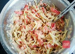 火腿土豆蕃茄饼的做法图解6