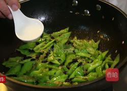 豆豉炒尖椒的做法图解5