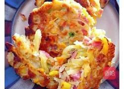 土豆玉米饼的做法图解6