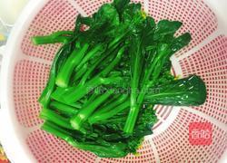 蒜蓉菜心的做法图解4