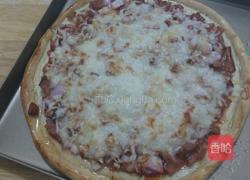 火腿披萨的做法图解8