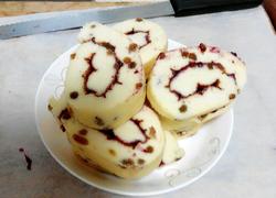 蓝莓提子蛋糕卷