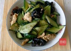 黄瓜木耳炒鸡蛋的做法图解5