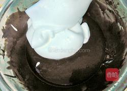 可可戚风(八寸)的做法图解13