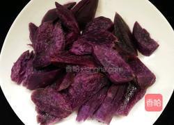 水晶紫薯卷的做法图解4