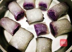 水晶紫薯卷的做法图解9