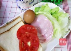 自制三明治的做法图解1