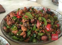 鸡腿炒尖椒的做法图解13