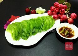 芥末苦瓜的做法图解4