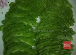 芥末苦瓜的做法图解1