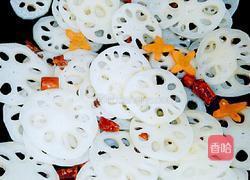 炝藕片的做法图解3