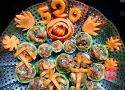 丝瓜酿肉的做法图解6