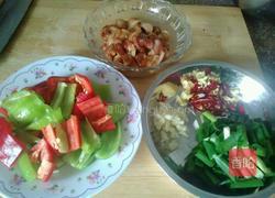 双椒豆腐的做法图解1