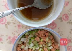 香肠花卷的做法图解2