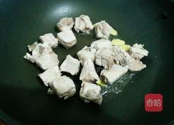 豆腐干烧排骨的做法图解3